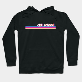 Colorful Old School Design Hoodie